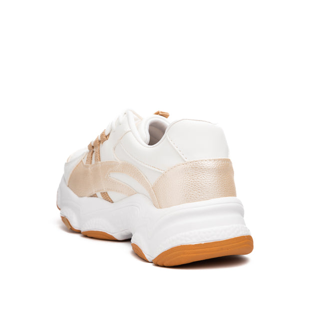 Zapatillas Urbanas Mujer Munich - Beige