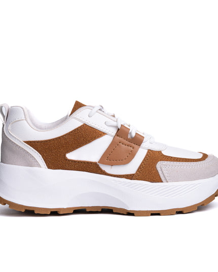 Zapatillas Urbanas Mujer Nastyll - Camel