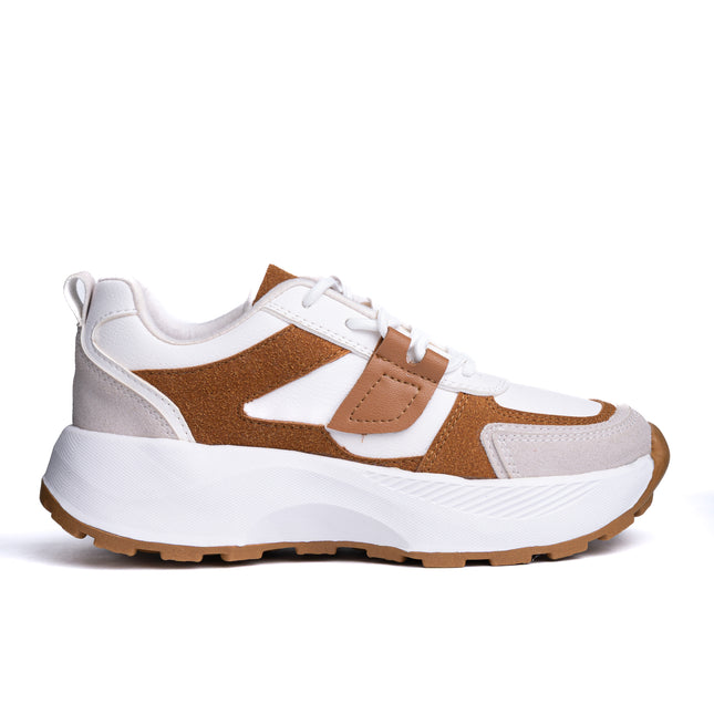 Zapatillas Urbanas Mujer Nastyll - Camel