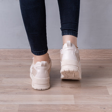 Zapatillas Urbanas Mujer Nayai - Beige