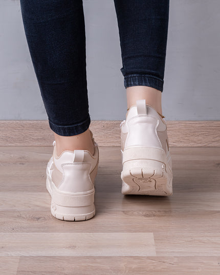 Zapatilla Nayai - Beige