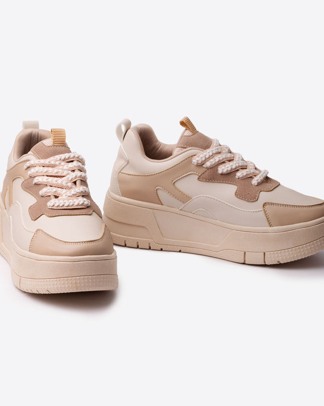 Zapatilla Nayai - Beige