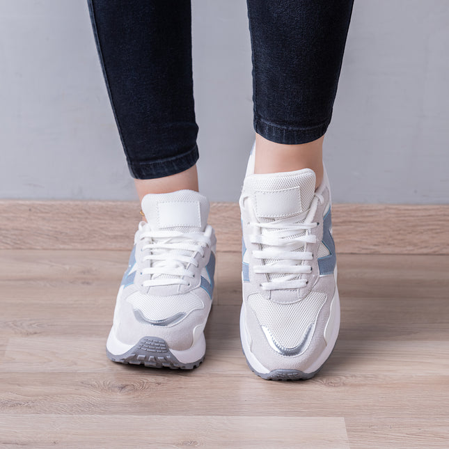 Zapatillas Urbanas Mujer Nebula 2.0 - Celeste