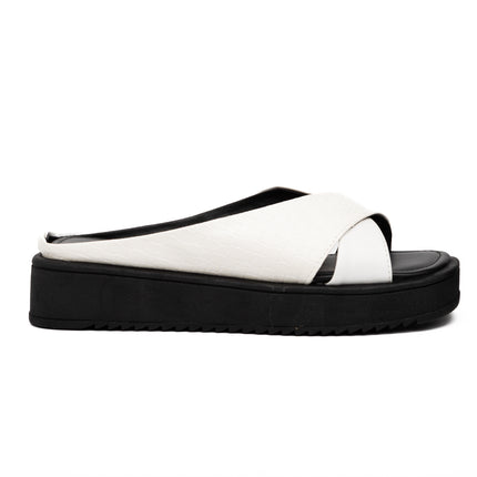 Sandalias Casuales Mujer Nikea - Blanco