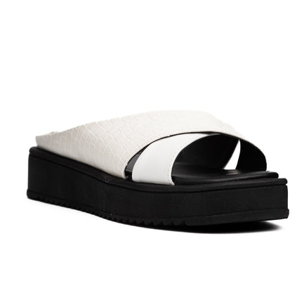 Sandalias Casuales Mujer Nikea - Blanco