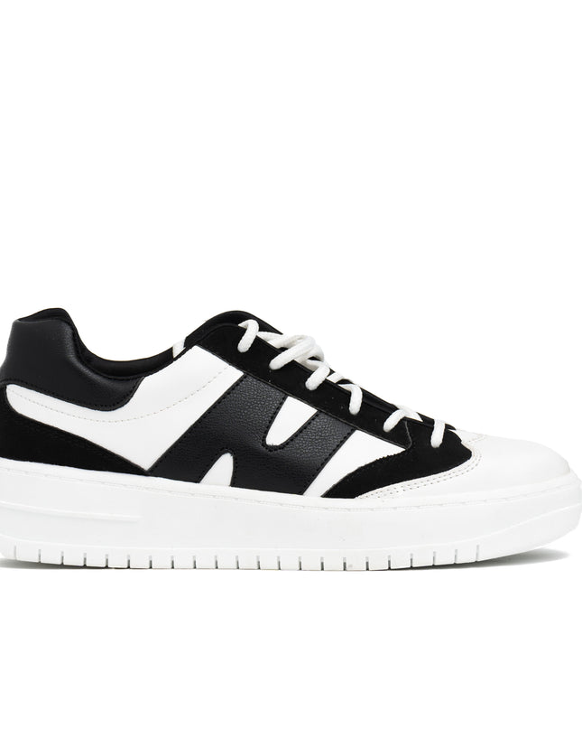 Zapatilla Nimbur - Negro Blanco