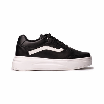 Zapatillas Urbanas Mujer Olas - Negro