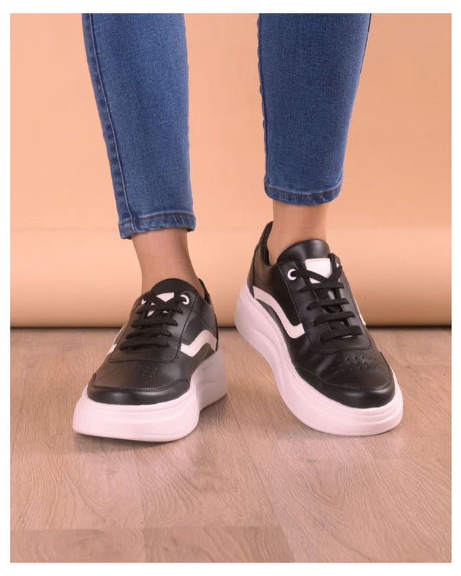 Zapatilla Olas - Negro