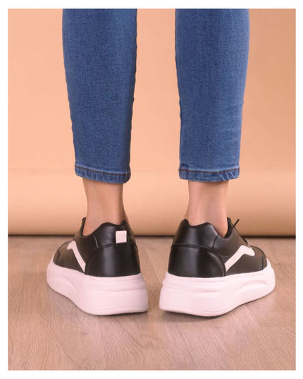 Zapatilla Olas - Negro