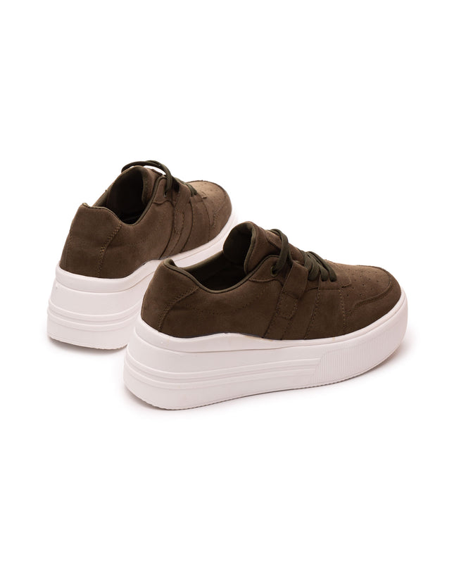 Zapatilla Oporto - Verde Oscuro