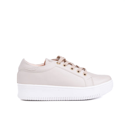 Zapatillas Urbanas Mujer Orlando - Beige