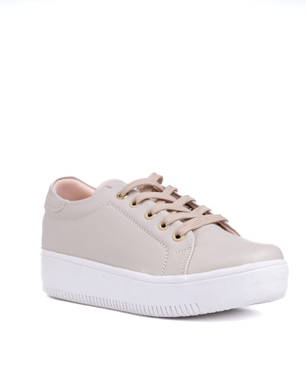 Zapatillas Urbanas Mujer Orlando - Beige