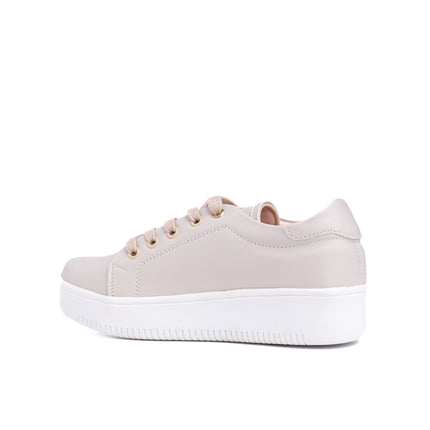 Zapatillas Urbanas Mujer Orlando - Beige