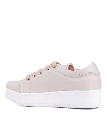 Zapatillas Urbanas Mujer Orlando - Beige
