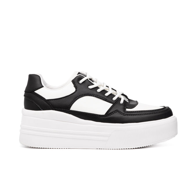 Zapatillas Urbanas Mujer Panda - Negro
