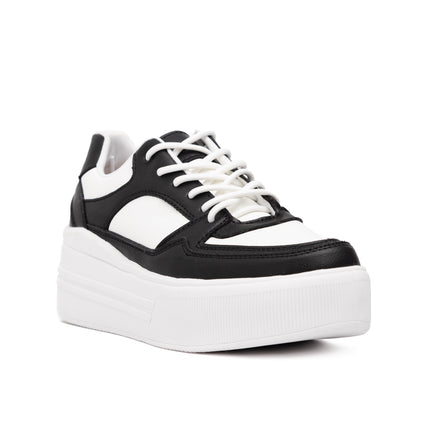 Zapatillas Urbanas Mujer Panda - Negro