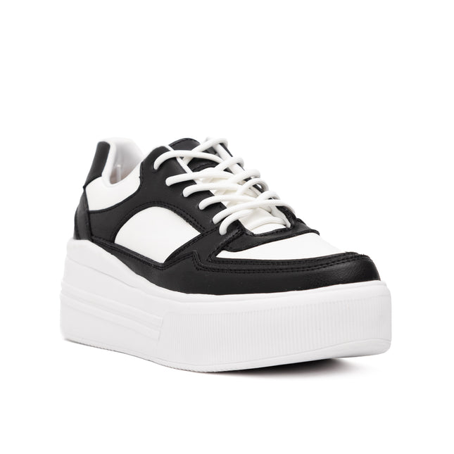 Zapatillas Urbanas Mujer Panda - Negro