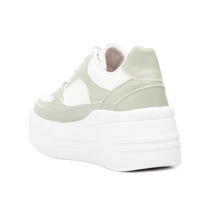 Zapatillas Urbanas Mujer Panda - Verde