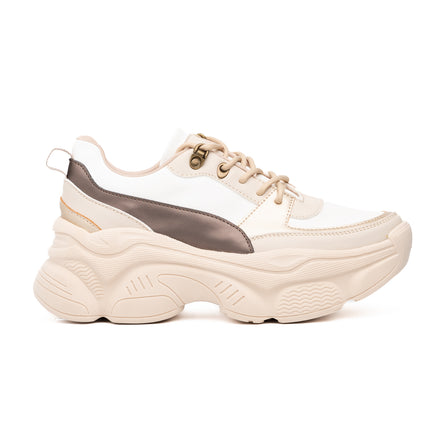 Zapatillas Urbanas Mujer Pastoni - Beige