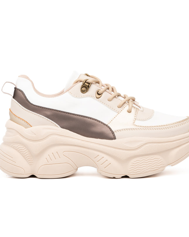 Zapatilla  Pastoni - Beige