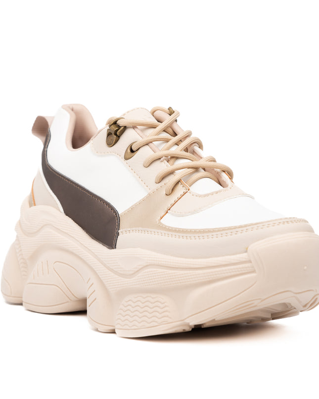 Zapatilla  Pastoni - Beige