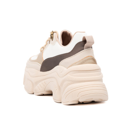 Zapatillas Urbanas Mujer Pastoni - Beige
