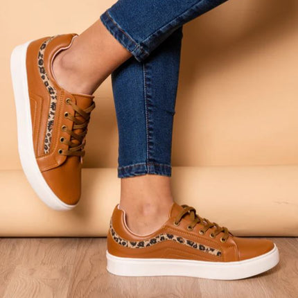 Zapatillas Urbanas Mujer Persia - Camel