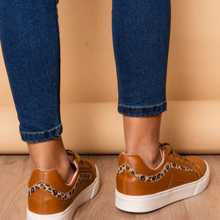 Zapatillas Urbanas Mujer Persia - Camel