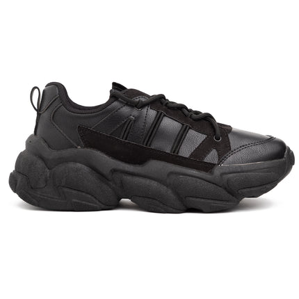 Zapatillas Urbanas Mujer Petra - Negro