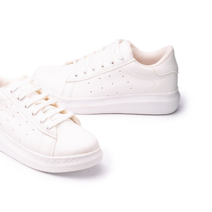 Zapatillas Urbanas Mujer Pinasco - Blanco