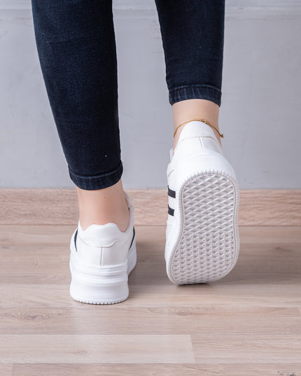 Zapatilla Rabat - Blanco Negro