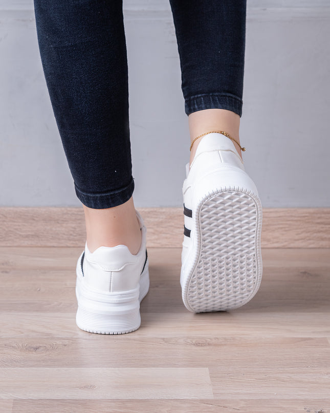 Zapatilla Rabat - Blanco Negro