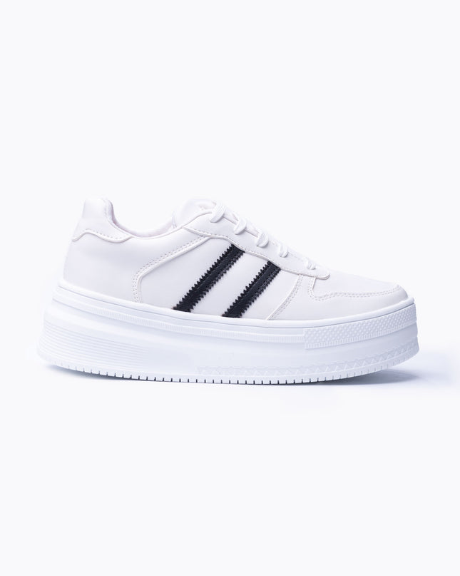 Zapatilla Rabat - Blanco Negro