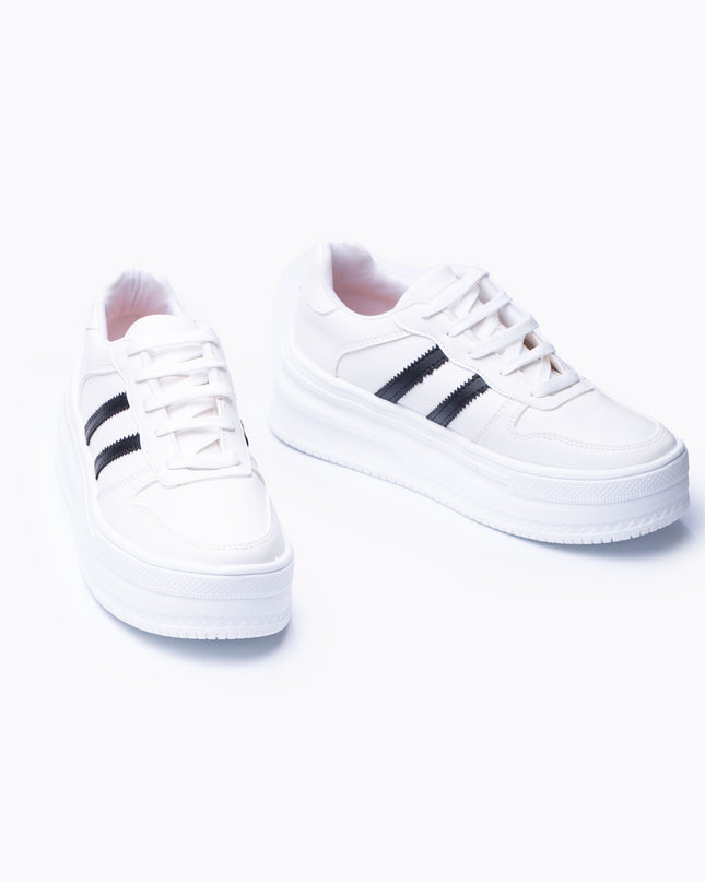 Zapatilla Rabat - Blanco Negro
