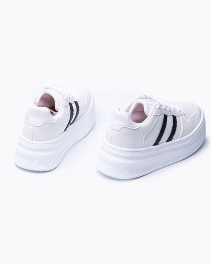 Zapatilla Rabat - Blanco Negro