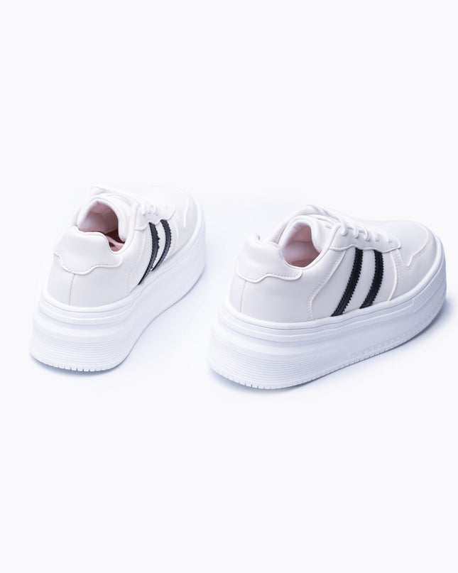 Zapatilla Rabat - Blanco Negro
