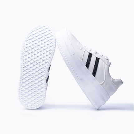 Zapatillas Urbanas Mujer Rabat - Blanco Negro