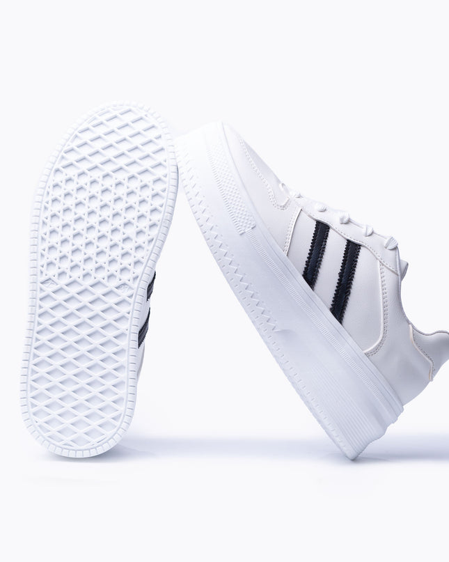 Zapatilla Rabat - Blanco Negro