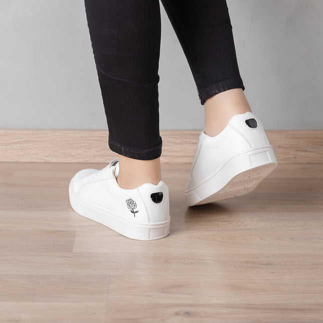 Zapatillas Urbanas Mujer Rose - Negro