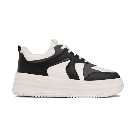 Zapatillas Urbanas Mujer Ruan - Blanco con Negro