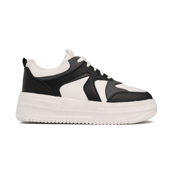 Zapatillas Urbanas Mujer Ruan - Blanco con Negro