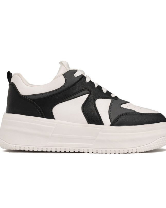 Zapatilla Ruan - Blanco con Negro