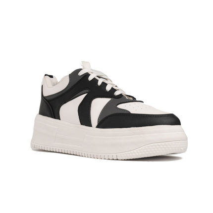 Zapatillas Urbanas Mujer Ruan - Blanco con Negro