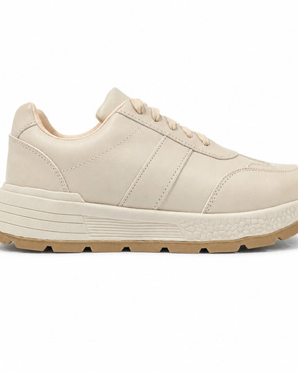 Zapatillas Urbanas Mujer Ruki - Beige