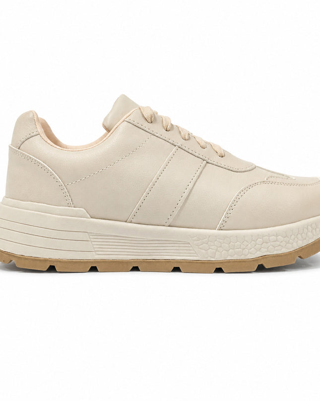 Zapatillas Urbanas Mujer Ruki - Beige