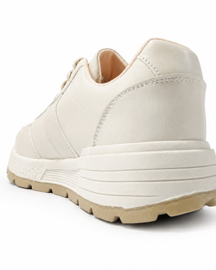 Zapatillas Urbanas Mujer Ruki - Beige