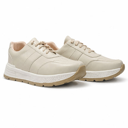 Zapatillas Urbanas Mujer Ruki - Beige