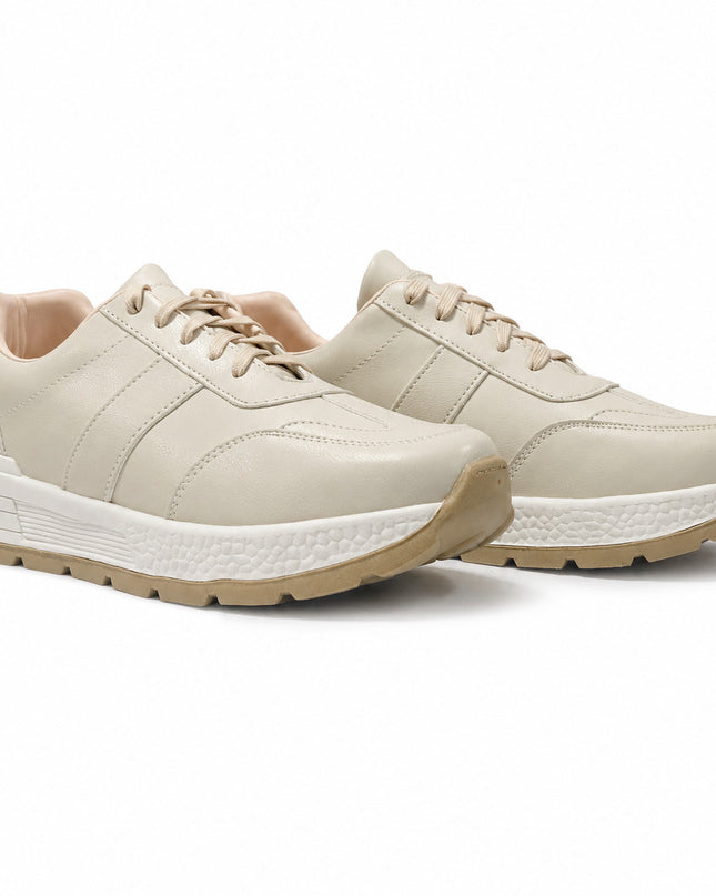 Zapatillas Urbanas Mujer Ruki - Beige
