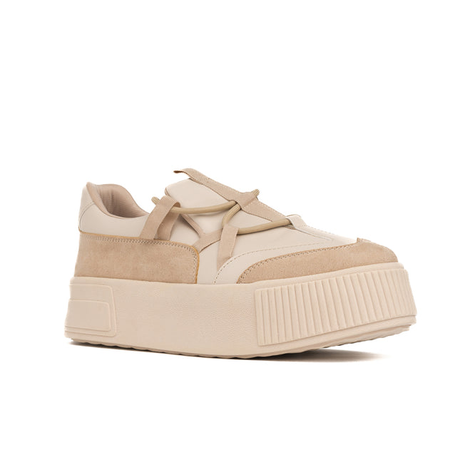 Zapatillas Urbanas Mujer Rumania - Beige