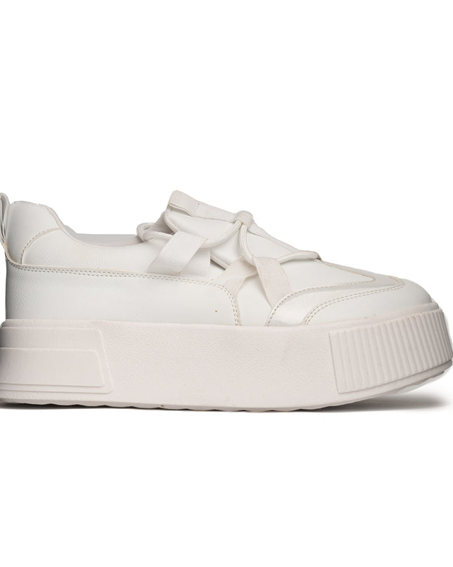 Zapatilla Rumania - Blanco Total